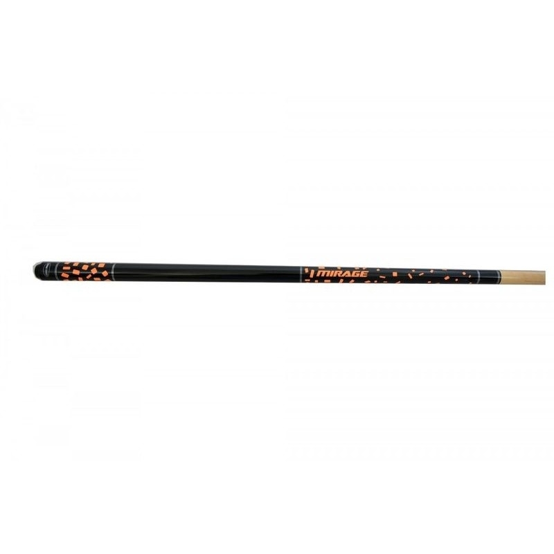 Dvoudílné tágo Pool Mirage 145cm/12mm, barva oranžová