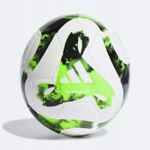 Fotbalový míč Adidas, Tiro League J350, velikost 5, barva bílá a zelená Fotbalový míč Adidas, Tiro League J350, velikost 5, barva bílá a zelená