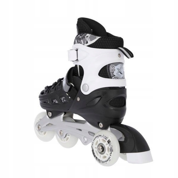 Inline brusle A-l, Nils Extreme 4 v 1, NH10905, velikost (M) 35-38, barva černobílá