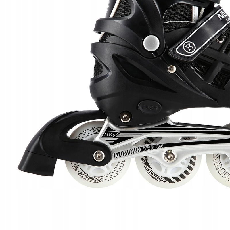 Brusle A-l, Nils Extreme 4-in-1 LED, NH10905, velikost (M) 35-38, černá barva