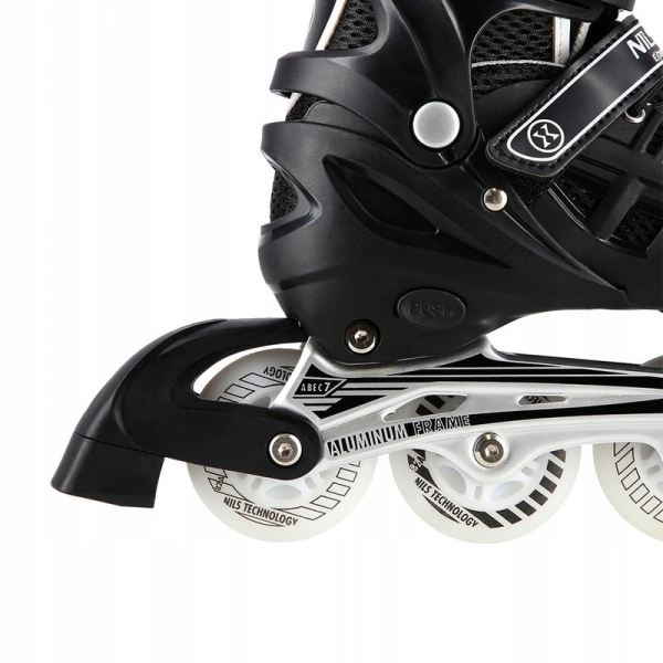 Brusle A-l, Nils Extreme 4-in-1 LED, NH10905, velikost (M) 35-38, černá barva