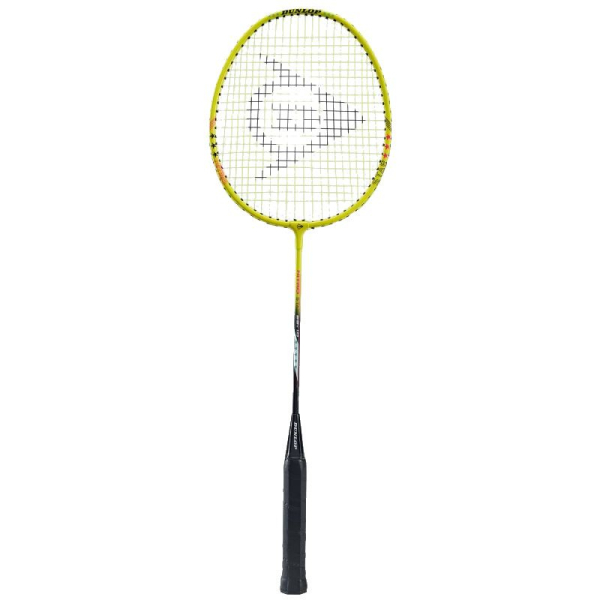 Dunlop Nitro Star SSX 1.0 badmintonová sada pro 4 hráče (4 rakety + 2 člunky + tyčky + mřížka)