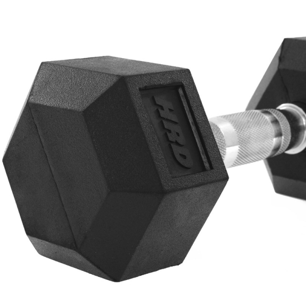 Beltor HRD System Line Hex litinová gumová činka 6 kg