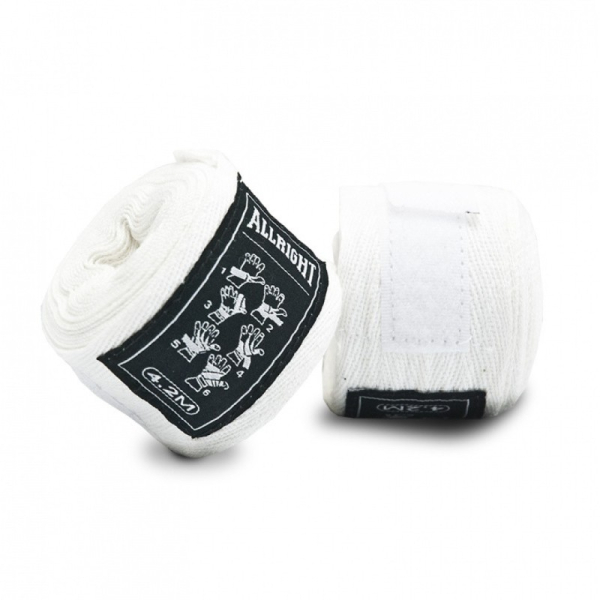 ALLRIGHT boxerská bandáž 4,2 m, bílá ALLRIGHT boxerská bandáž 4,2 m, bílá