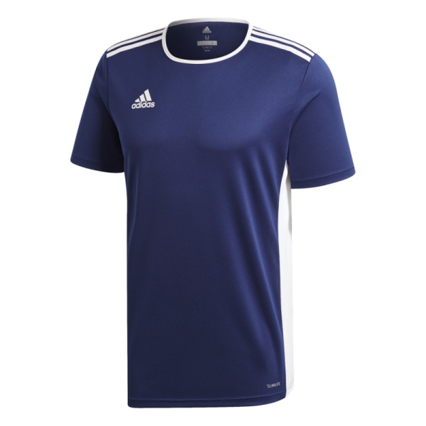 Adidas Entrada, 18 JSY Tričko, tmavě modrá Adidas Entrada, 18 JSY Tričko, tmavě modrá