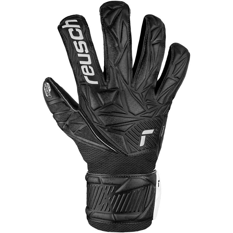 Brankářské rukavice Reusch Attrakt Infinity Junior, černé