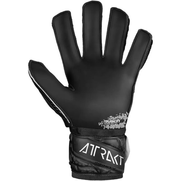 Brankářské rukavice Reusch Attrakt Infinity Junior, černé