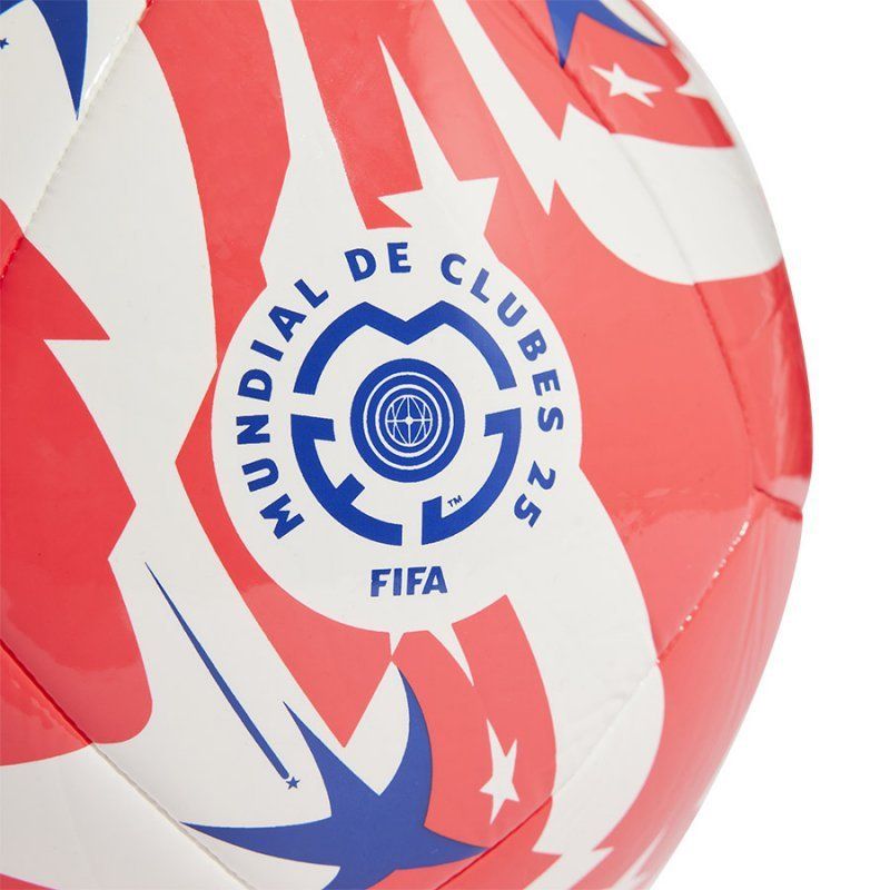 Adidas FCWC Club Replica Football, velikost 5, barva bílo-červeno-modrá