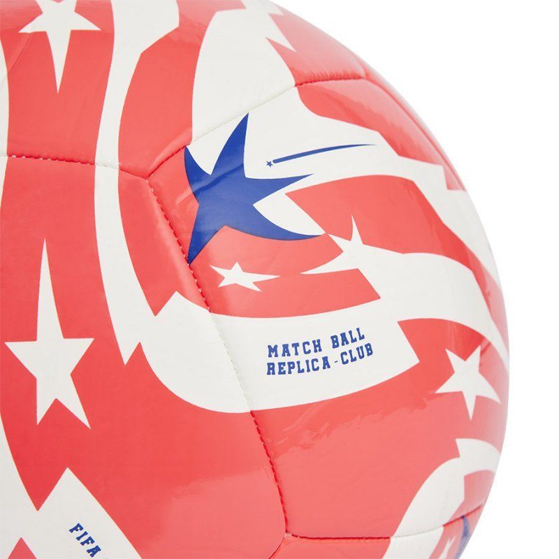 Adidas FCWC Club Replica Football, velikost 5, barva bílo-červeno-modrá