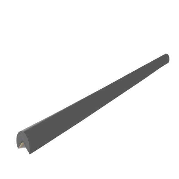 Ochranný rohový nárazník. Zaoblený tvar. Rozměry 1000 mm, fi 40 mm Ochranný rohový nárazník. Zaoblený tvar. Rozměry 1000 mm, fi 40 mm