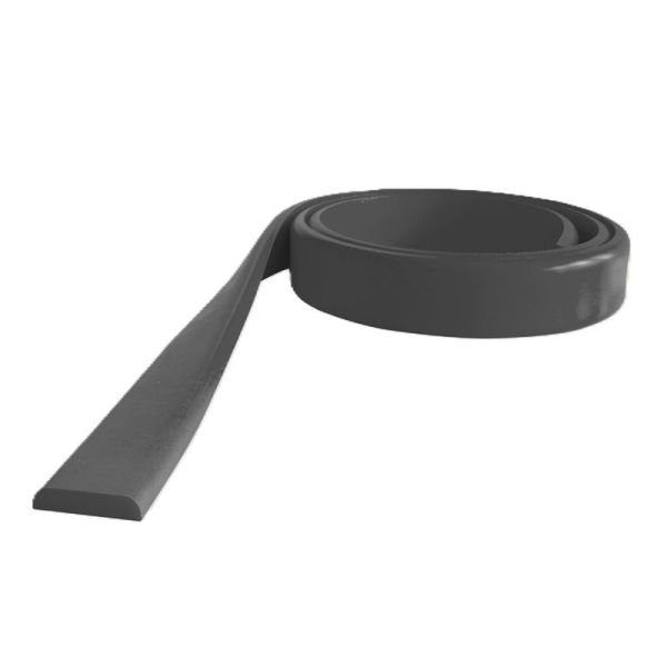 Plošný nárazník. Tvar D. Rozměry 1000 mm, 50x10 mm Plošný nárazník. Tvar D. Rozměry 1000 mm, 50x10 mm