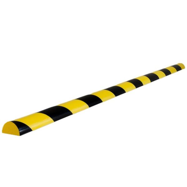 Plošný nárazník. Polokruhový tvar D. Rozměry D 1000 mm, 40x20 mm Plošný nárazník. Polokruhový tvar D. Rozměry D 1000 mm, 40x20 mm