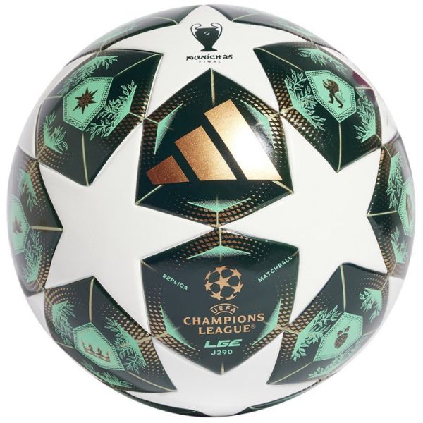 Fotbalový míč Adidas UCL League J290, černobílý Fotbalový míč Adidas UCL League J290, černobílý