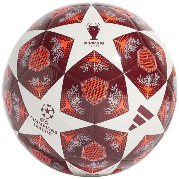 Adidas UCL Klubový fotbalový míč, červený a bílý Adidas UCL Klubový fotbalový míč, červený a bílý