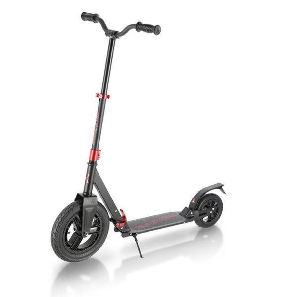 Koloběžka NILS EXTREME, HC300 SCOOTER CITY, černá barva