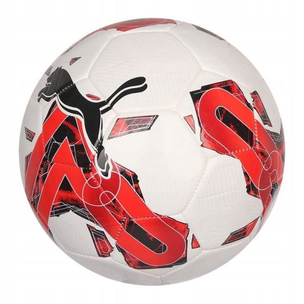 Fotbalový míč Puma Orbit6, velikost 4, červeno-bílá barva Fotbalový míč Puma Orbit6, velikost 4, červeno-bílá barva