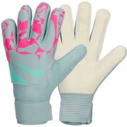 Brankářské rukavice Nike GK Match Jr, mátově růžová barva