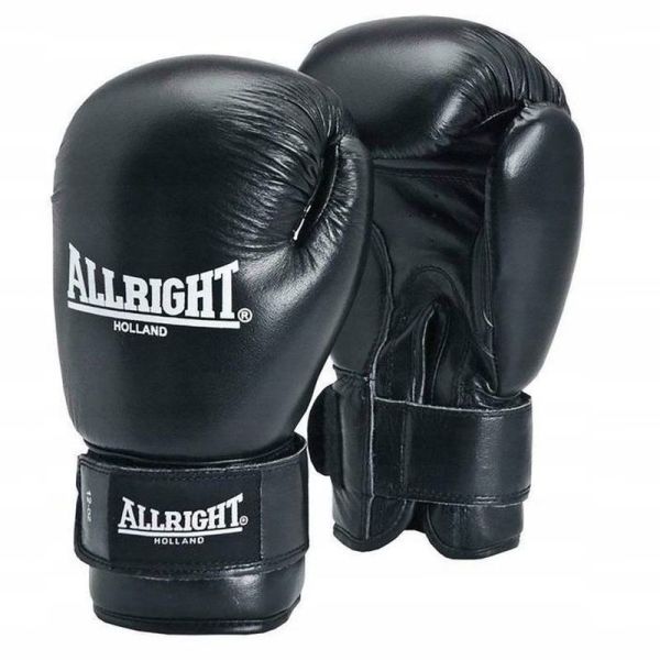 Boxerské rukavice Allright černé barvy Boxerské rukavice Allright černé barvy