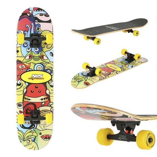 Nils Extreme skateboard, CR3 108SA Color Worms 1 Nils Extreme skateboard, CR3 108SA Color Worms 1