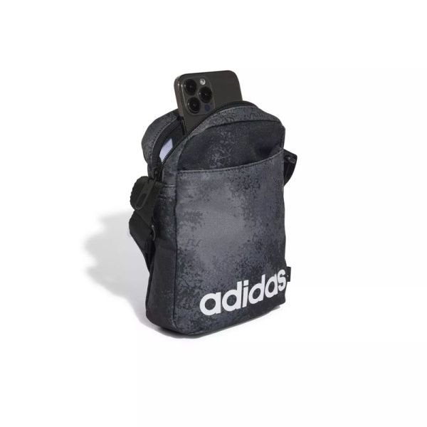 Sáček Adidas Lin G ORG, JV5274, šedočerná barva